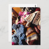 Handschoenen en Mittens Briefkaart (Voorkant / Achterkant)