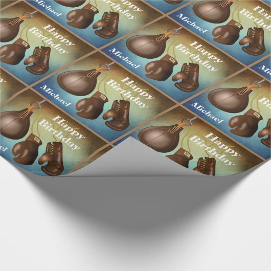 handschoenen en zakgeld cadeaupapier (Hoek)