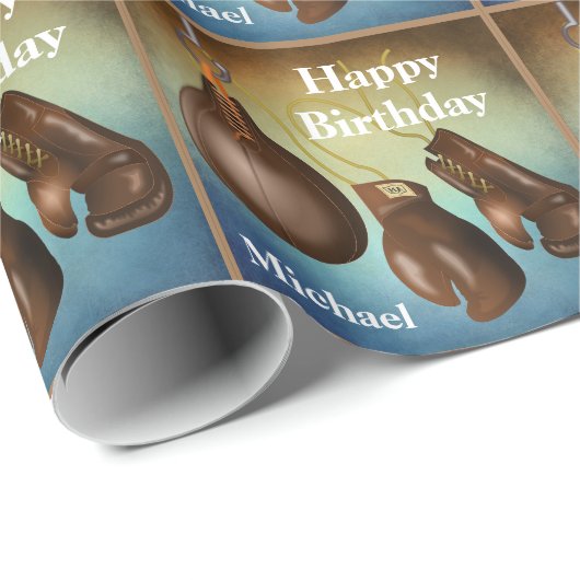 handschoenen en zakgeld cadeaupapier (Rol Hoek)