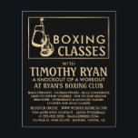 Handschoenen met zwarte en gouden handschoenen, ve flyer<br><div class="desc">Zwart en goudhandschoenen,  een gevlekte klasse maken brochures door de Visitekaartje winkel.</div>