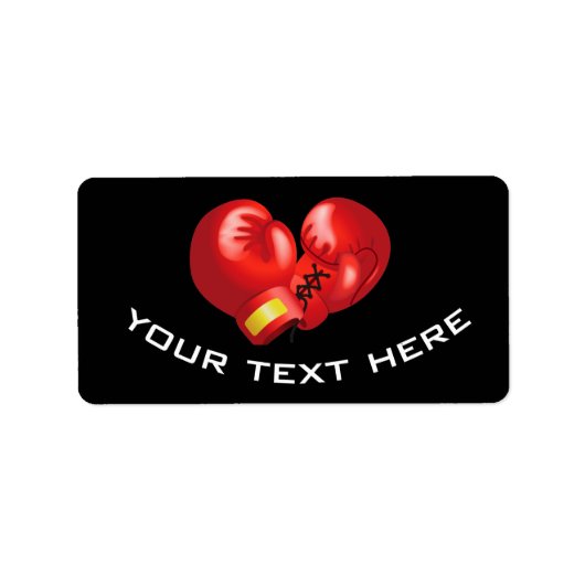 Handschoenen Ontwerplabels Etiket (Voorkant)