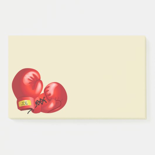 Handschoenen Ontwerpnotities Post-it® Notes (Voorkant)