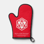 Handschoenen van hittebestendigheid ovenwant (Voorkant)