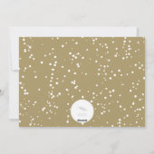  handschrift Baby's eerste kerstfoto Feestdagenkaart (Achterkant)