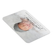  handschrift, baby's eerste kerstfoto magneet (Rechterzijde)