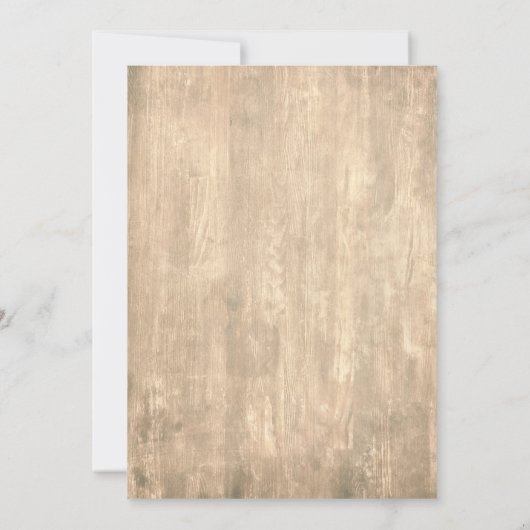 Handschrift, bijtend u wordt uitgenodigd slechts o kaart (Achterkant)