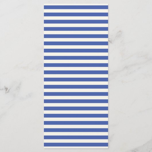 Handschrift Bold Retro Groen Blauw Bruiloft Menu (Achterkant)