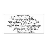 handschrift - Collectie van paardenhuis Rubberstempel (Afrduk)