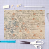 handschrift en bijen tissuepapier (Craft)