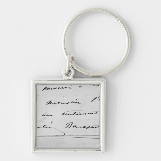 Handschrift en handtekening sleutelhanger (Voorkant)