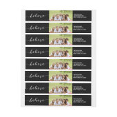 Handschrift geloven | Adres voor vakantiefoto (Vel)