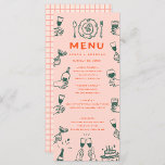 Handschrift Hand getrokken retro bruiloft menu<br><div class="desc">Handschrift Typografie Retro Bruiloft Menu</div>