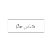 Handschrift Handschrift Cursief handschrift Zelfinktende Stempel (Design)