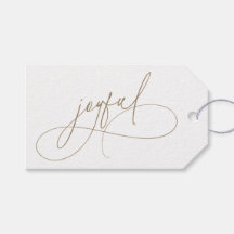 Handschrift Joyful Minimalist Wit & Goud