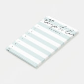 Handschrift met briefterstreep | Te gebruiken lijs Post-it® Notes (Schuin)