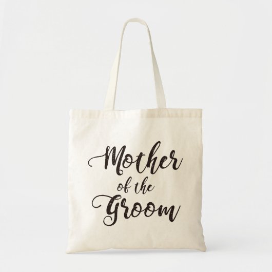 Handschrift - Moeder van de Groom Tote Bag (Voorkant)