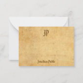 Handschrift Monogram  Classic Look Sjabloon (Voorkant)