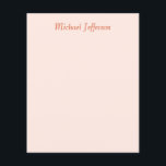 Handschrift Script Naam Elegant Plain Flyer<br><div class="desc">Kies van Verschillende Types en Grootte. De rendy Sjabloon van de Retrostijl voor alle behoeften.</div>