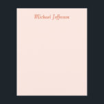 Handschrift Script Naam Elegant Plain Flyer<br><div class="desc">Kies van Verschillende Types en Grootte. De rendy Sjabloon van de Retrostijl voor alle behoeften.</div>