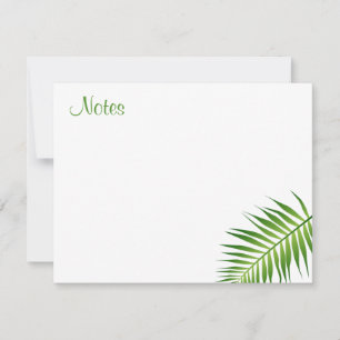 Handschrift Script Palm Leaves Sjabloon Floral