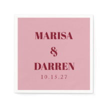 Handschrift Script Whisky Rood Roze Custom Wedding