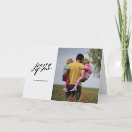 handschrift seizoen van de liefde Wenskaarten Feestdagen Kaart
