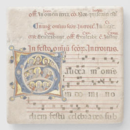 handschrift stenen onderzetter