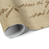 handschrift stijl 1 omslagpapier cadeaupapier (Rol Hoek)