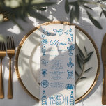 Handschrift Typografie Retro Bruiloft Menu<br><div class="desc">Handschrift Typografie Retro Bruiloft Menu</div>