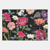  handschrift voor bloemenvlinder, ontkoppeling inpakpapier vel (Voorkant)