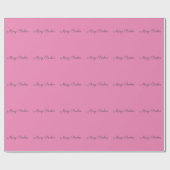 Handschriftafbeelding Eenvoudige roze professionel Cadeaupapier (Vlak)