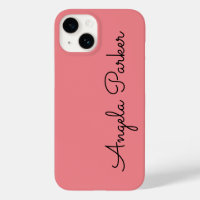 Handschriftafbeelding Eenvoudige roze professionel