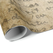  handschriftenstijl 3 Verpakkingspapierrol Cadeaupapier (Rol Hoek)