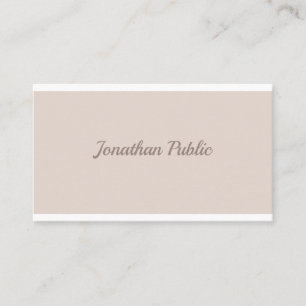 Handschriftreductie Moderne, elegante Sjabloon Pro Visitekaartje