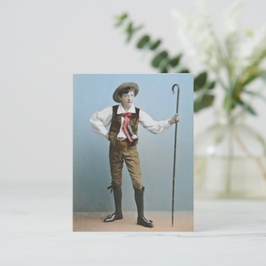 Handschroevendraaier van Alpen  Briefkaart (Staand voorkant)