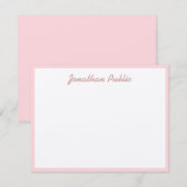 HandScript Elegant Sjabloon Real Kraft Paper (Voorkant / Achterkant)