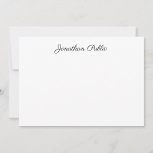 Handscriptnaam Sjabloon Professional Trendy