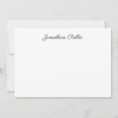 Handscriptnaam Sjabloon Professional Trendy (Voorkant)