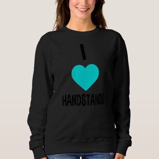 Handsets I Love Gymnastics Trui (Voorkant)