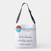 Handsfree stijl met een boodschap: Crossbody Bag Crossbody Tas (Achterkant)