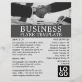 Handshake, Business & Finance Adverteren Flyer (Voorkant)