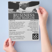 Handshake, Business & Finance Adverteren Flyer (Hand)