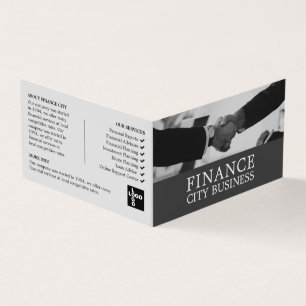 Handshake, Company Logo/Photo, Business & Finance Visitekaartje