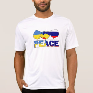 Handshake of Peace, Ukraine Russia Flag T-shirt