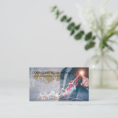 Handshake-pictogram | beurs | Zakelijk Man Visitekaartje (Staand voorkant)