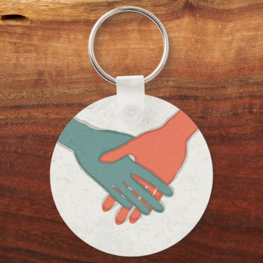 Handshake Sleutelhanger (Voorkant)