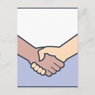 Handshake Vector Briefkaart