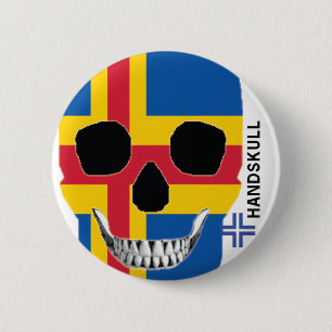 HANDSKULL Åland - Button