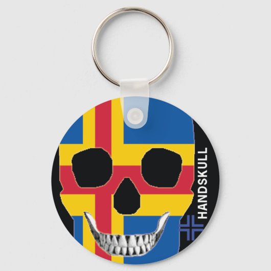HANDSKULL Åland - Sleutelhanger (Voorkant)