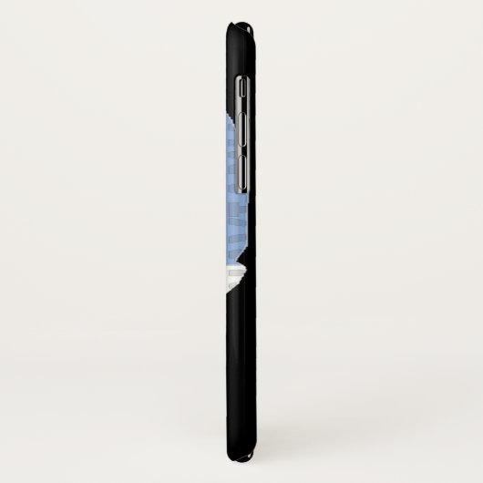 HANDSKULL Argentinië hoesje iPhone X B2 (Achterkant/links)